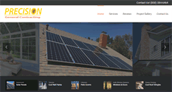Desktop Screenshot of precisiongeneralcontracting.com