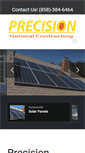 Mobile Screenshot of precisiongeneralcontracting.com